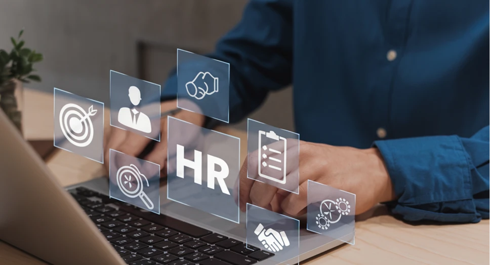 HR management system interface