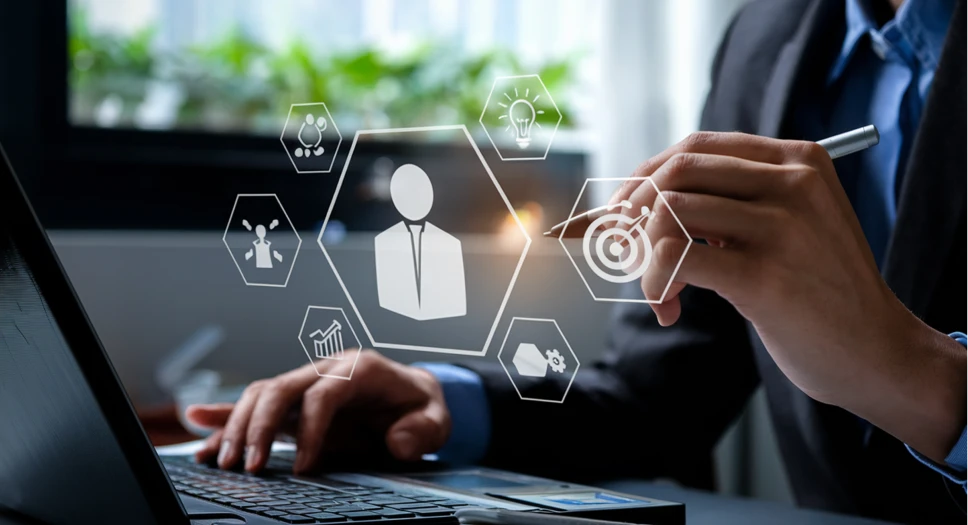HR management system interface