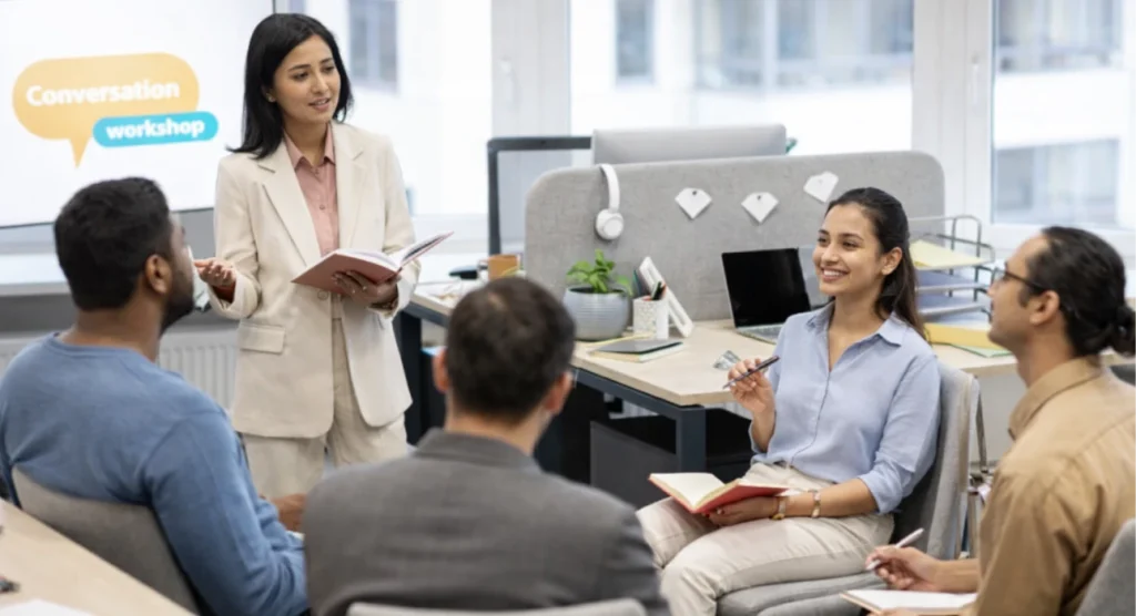 Soft skills training session